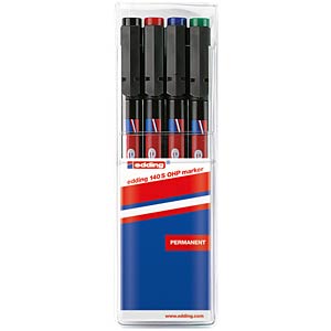 OHP-Marker 140 S permanent schwarz | 062080 von Edding OHP-Marker 140 S permanent schwarz | 062080 von Edding