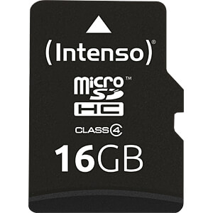 INTENSO MSDHC16G - MicroSDHC-Speicherkarte 16GB