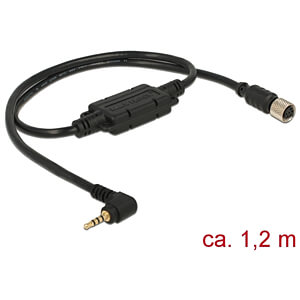 NAVILOCK 62935 - M8 Buchse ser. wasserd. > 2,5 mm 4 Pin Klinke 90° LVTTL (3,3 V)