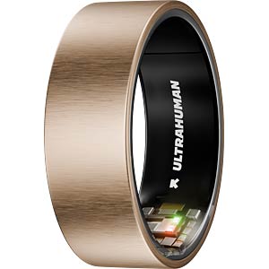 Ultrahuman Ring Air チタン 7号 Ultrahuman Ring AIR Size 7- World's Lightest Sleep-Tracking