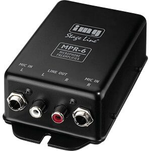 MPR 6 - Stereo-Mikrofonverstärker