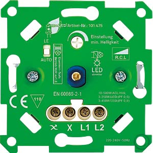 GL 190040GRL - Auto-Detekt-Dimmer für LED + Standard automatisch GL 190040GRL - Auto-Detekt-Dimmer für LED + Standard automatisch