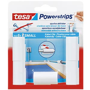 TESA 58035 - tesa® Powerstrips® Kabel-Clip