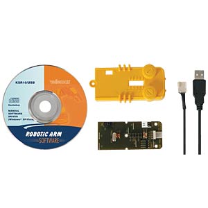 Velleman Kit d'interface USB pour bras de robot KSR10 Velleman Kit d'interface USB pour bras de robot KSR10