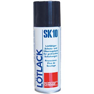 Flussmittel und lackartiges Schutzharz, Lötlack SK 10, 400 ml CRC-KONTAKTCHEMIE 745 13 Flussmittel und lackartiges Schutzharz, Lötlack SK 10, 400 ml CRC-KONTAKTCHEMIE 745 13