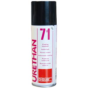 Korrosionsschutzlack, Urethan 71, 400 ml, Isolierlack CRC-KONTAKTCHEMIE 750 13 Korrosionsschutzlack, Urethan 71, 400 ml, Isolierlack CRC-KONTAKTCHEMIE 750 13