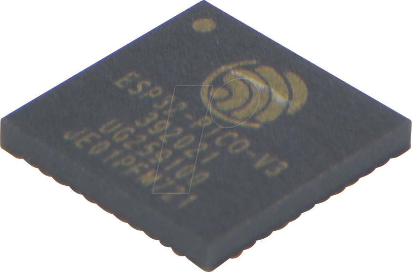ESP32-PICO-V3 - ESP32-Pico SoC, WiFi & BLE, 3,3 V, QFN-48 (7x7mm)