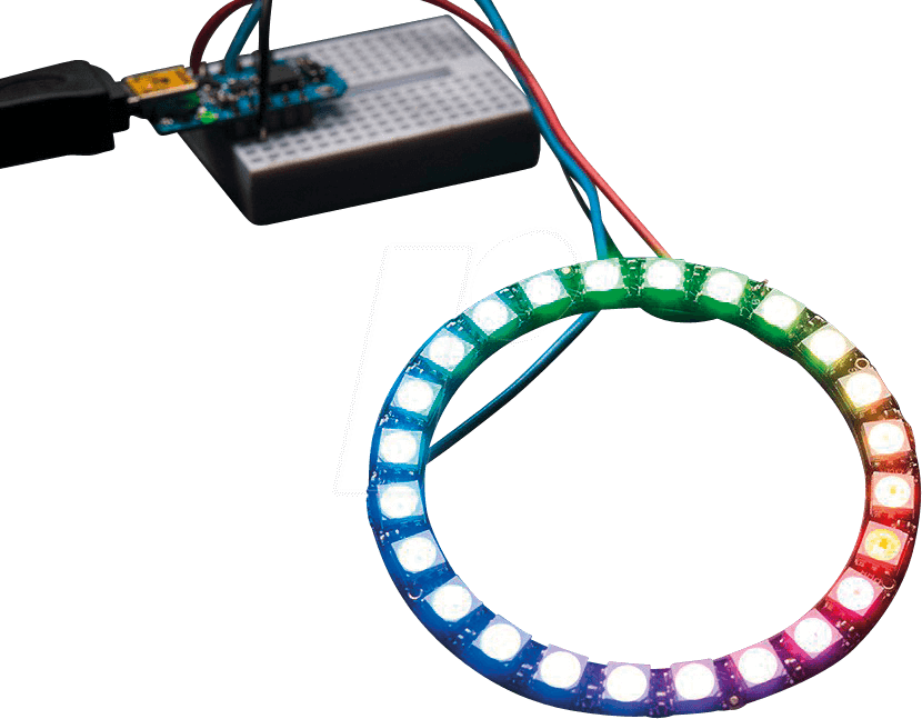 Entwicklerboards - NeoPixel-Ring mit 12 WS2812RGB-LEDs