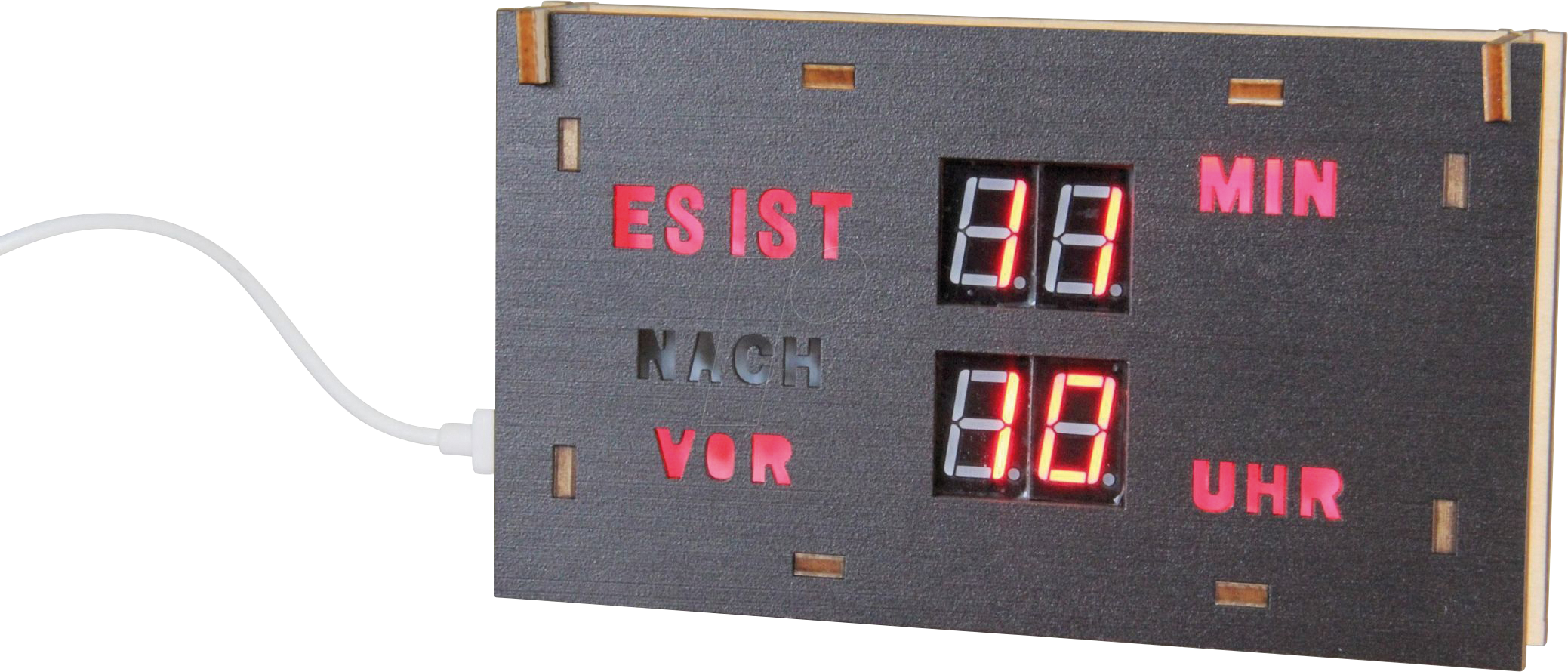 4037373216703 - SOL-EXP 21670 - Lötbausatz Die außergewöhnliche Uhr