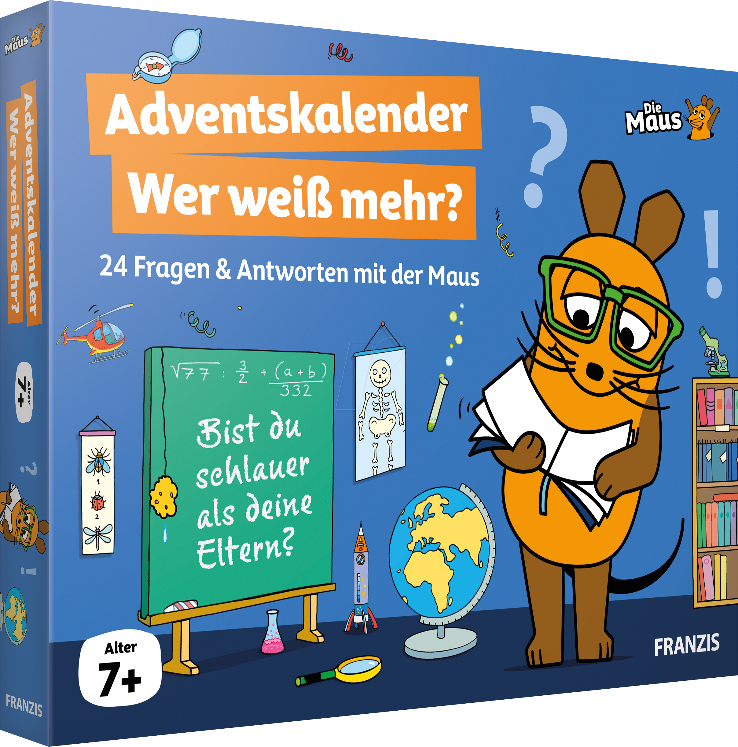 ADV 67216-2 - Adventskalender - 24 Fragen und Antworten mit der Maus