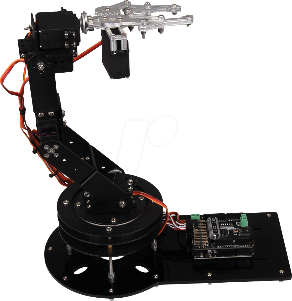 Arduino Paper Grabber JOY-IT Grab-it Roboter Arm Bausatz, inkl. Arduino Uno Q 2GB ...