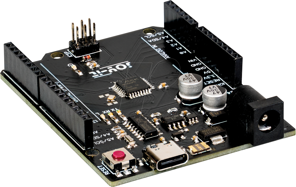 ARD ONE C-MC - Arduino kompatibles Uno Board, ATmega328PB, USB-C, extra IO