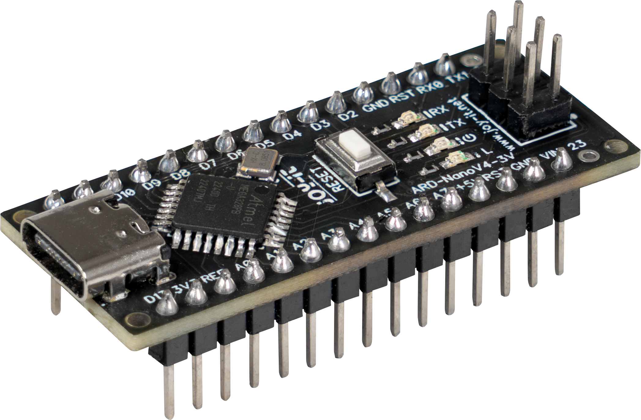 ARD NANO V4-3V - Arduino kompatibles Nano Board, ATmega328PB, USB-C