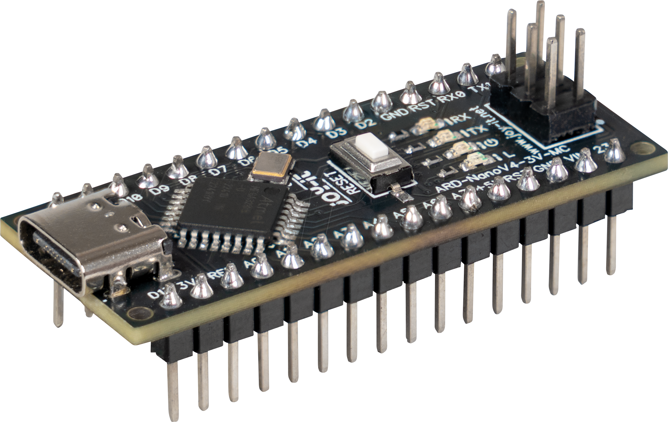 ARD NANO V4-MC3V - Arduino kompatibles Nano Board, ATmega328PB, USB-C