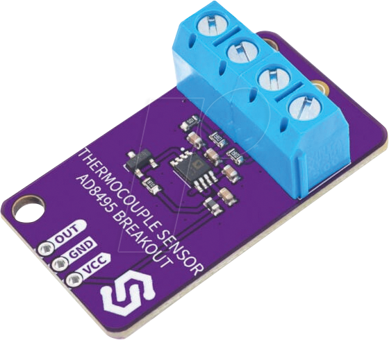 ARD SEN TEMP3 - Arduino - Temperatursensor, AD8495, analog