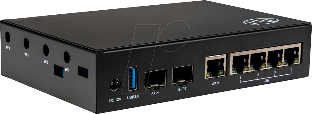 4250236829401 - BP R3 CASE - Gehäuse für Banana Pi R3 Router schwarz