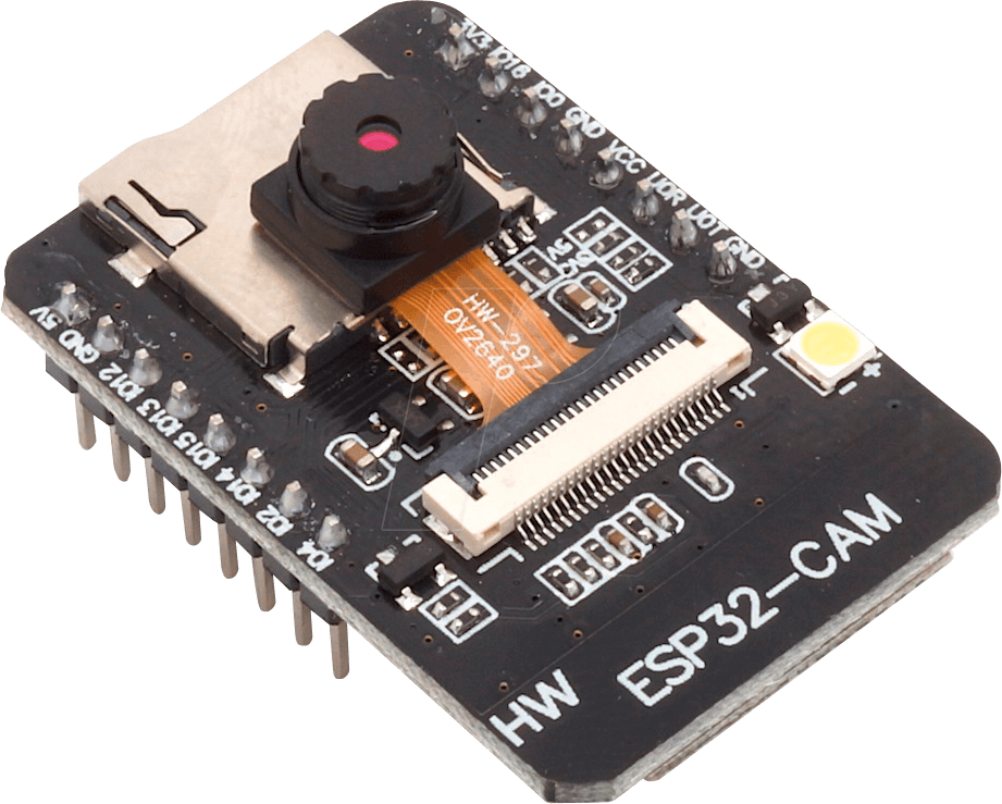 DEBO CAM ESP32: Developer Boards - ESP32 Camera, 2MP, 25°. at reichelt  elektronik