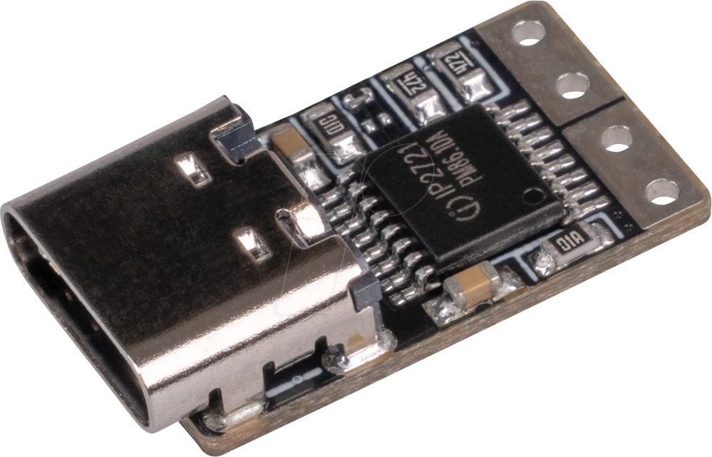 Usb Cpd Charger Module JOY-IT Developer boards - USB-PD trigger module, USB-C to solder pads ...