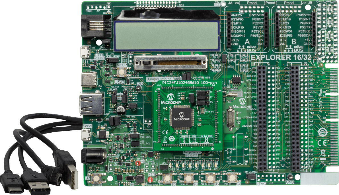DM240001-3 - DM240001-3 Explorer 16/32 Development Kit