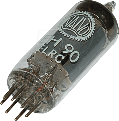TUBE EH90 - Elektronenröhre, Heptode, Miniatur, 7-pol, 6,3 V