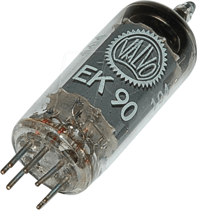 TUBE EK90 - Elektronenröhre, Heptode, Miniatur, 7-pol, 6,3 V
