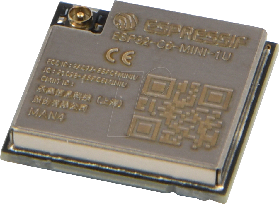 ESP32-C6MINI1UN4 - WiFi-Modul 802.11 2,4GHz, 150Mb/s