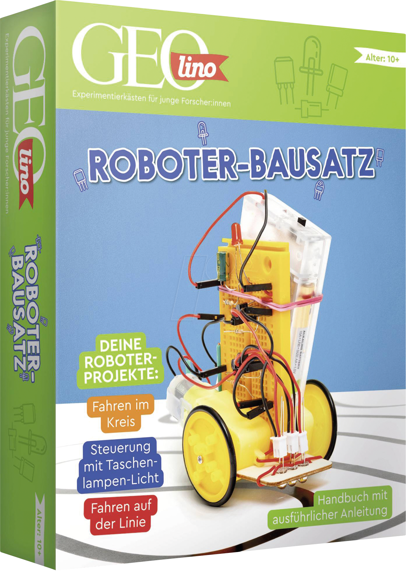 IS 9-631-67158-5 - Maker KIT GEOlino  - Roboter-Bausatz