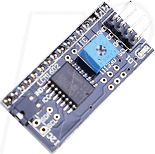 0791352939987 - DEBO SPI LCD1602 - Entwicklerboards - LCD1602 IIC I2C Seriell Interface PCF8574