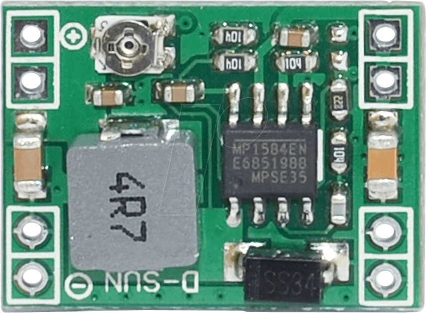 DEBO DCDC DOWN 4: Developer boards - voltage regulator, DC - DC converter  at reichelt elektronik