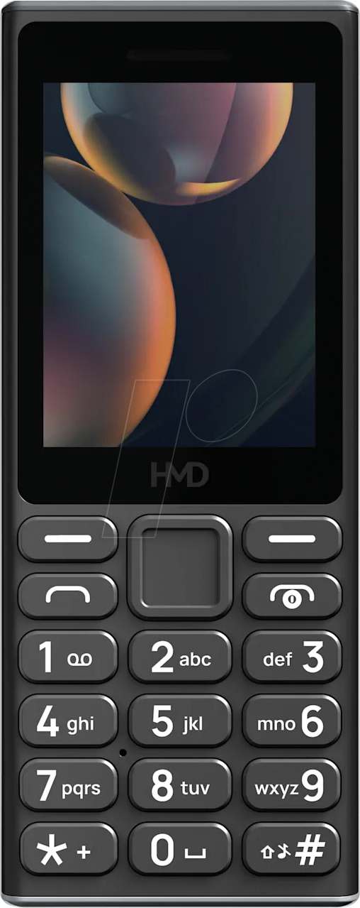 NOKIA 105 4G HK - Mobiltelefon, 105 4G (2024), Charcoal