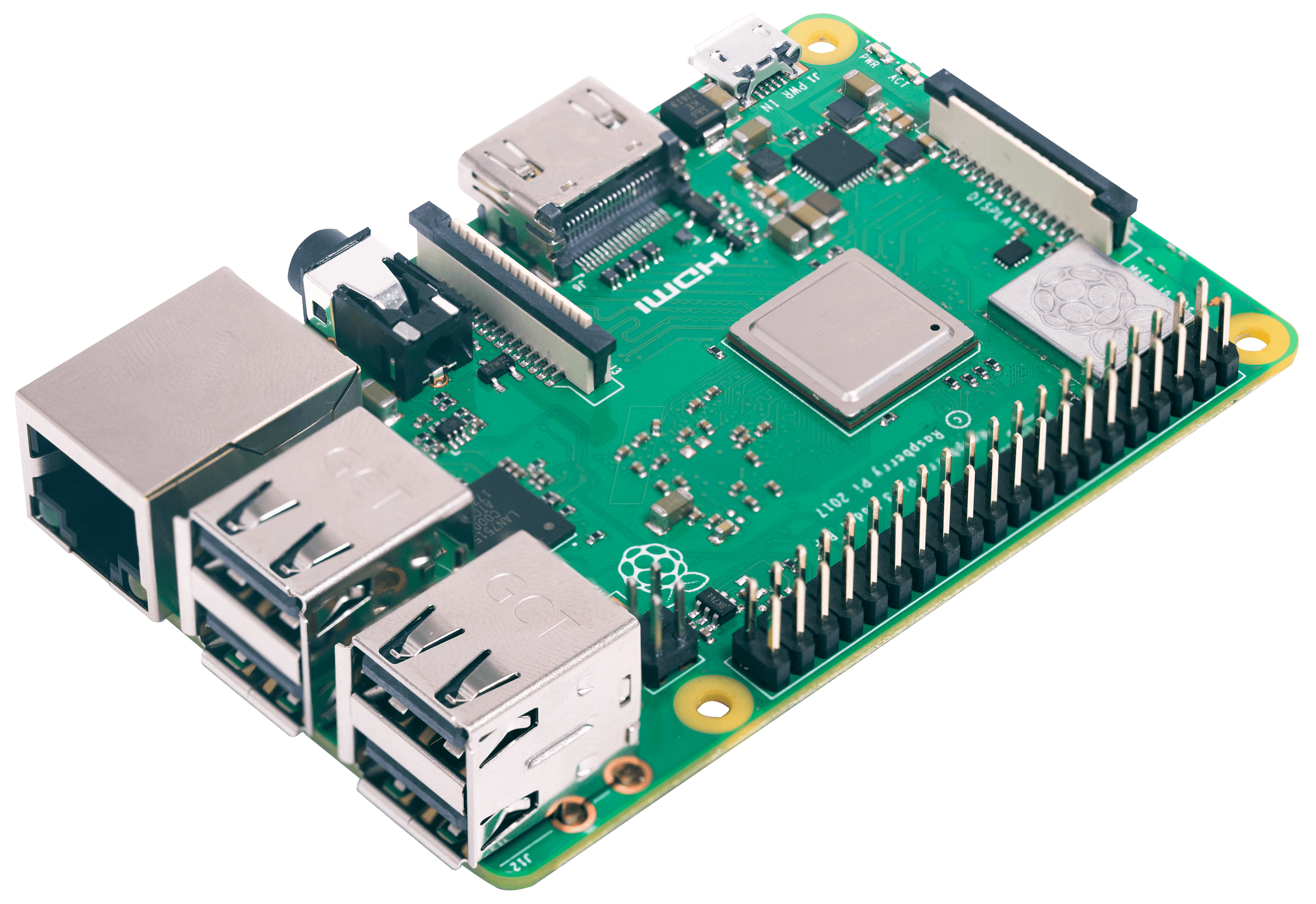 RASPBERRY PI 3B+: Raspberry Pi 3 B+, 4x 1,4 GHz, 1 GB RAM, WLAN, BT at  reichelt elektronik