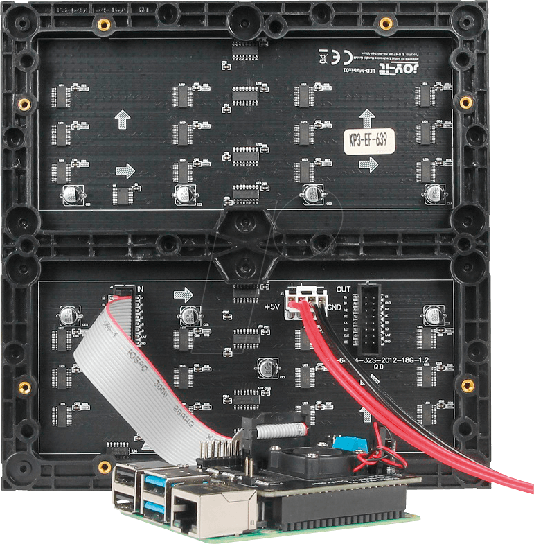 Debo Led Matrix1 Developer Boards Led Matrix 64 X 64 Rgb Pixels At Reichelt Elektronik 3210