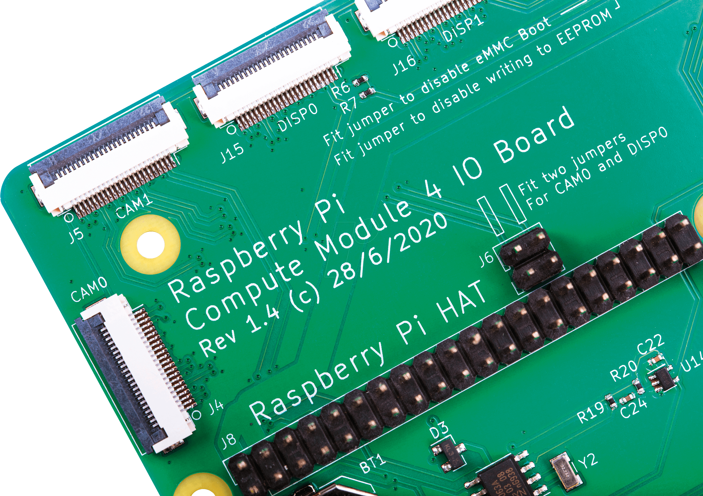 RASPBERRY PI Raspberry Pi - Compute Module 4 IO Board | Expansion ...