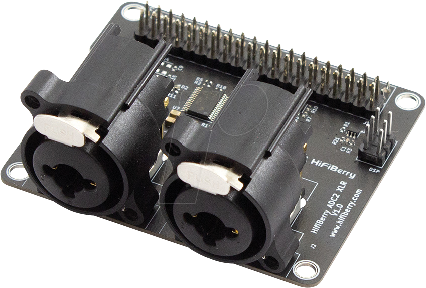 4260439551115 - RPI HBS ADC XLR - Raspberry Pi Shield - Studio ADC XLR 4260439551115 - RPI HBS ADC XLR - Raspberry Pi Shield - Studio ADC XLR