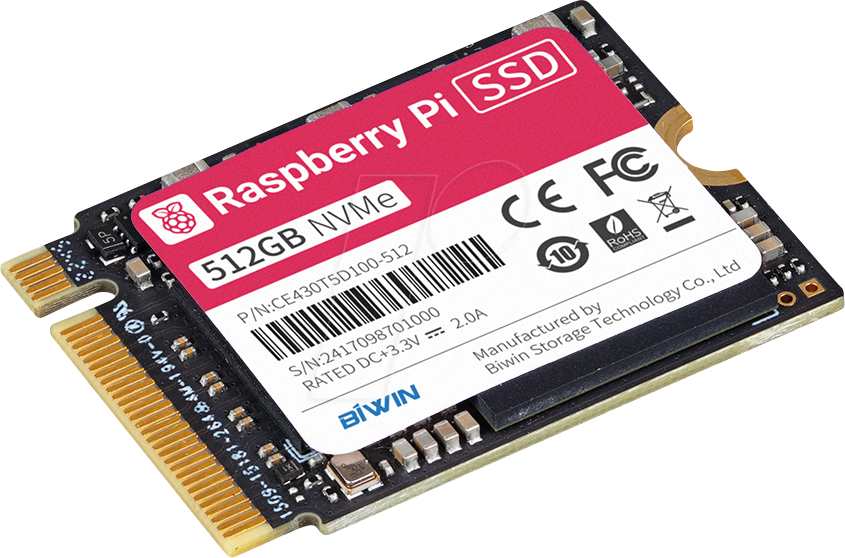 5056561805009 - RPI M2 SSD 256 - - M2 NVMe SSD 256 GB