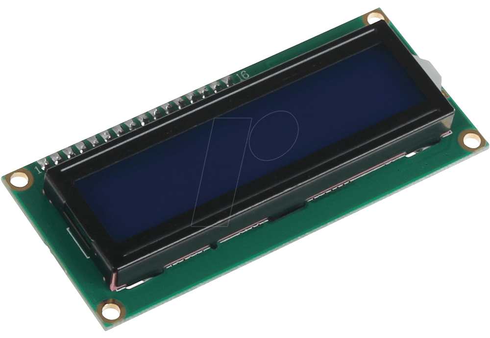 Debo Lcd 16x2 Bl Entwicklerboards Display 16 X 2 Zeichen Blau Bei Reichelt Elektronik