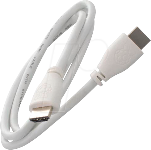 RPI HDMI-HDMI 1 - Raspberry Pi - Kabel, HDMI auf HDMI, 1m, weiß