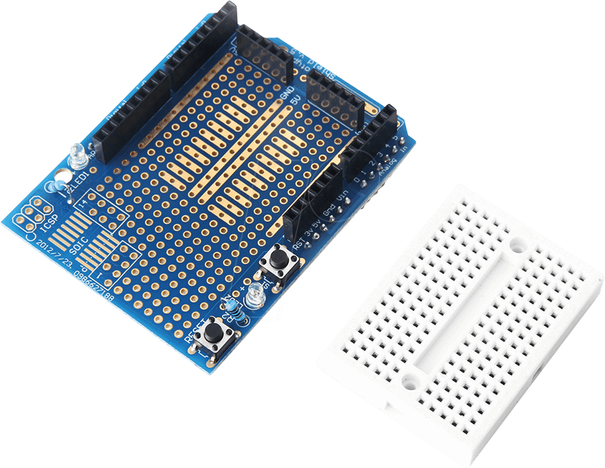 ARD PSHD3 UNO - Arduino Shield - Protoshield-Kit mit Steckboard, für Uno