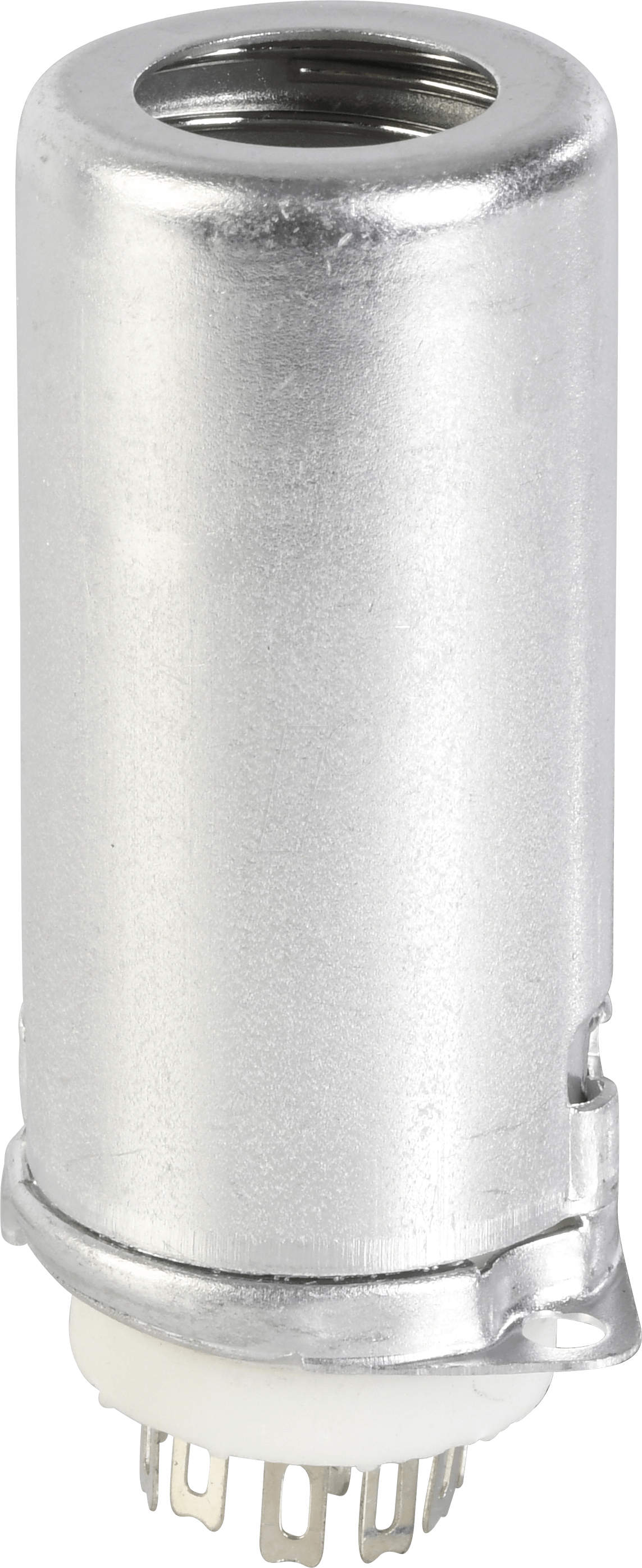 TUBE S 9 DC 02 - Röhrenfassung, mit Haube, 9-pol, Draht-/Chassis