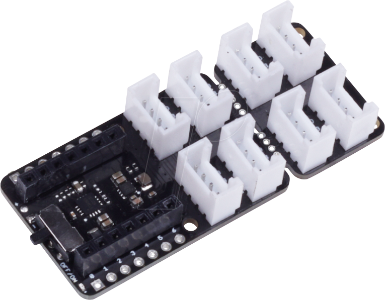 XIAO IO 8X GRV - Xiao - Erweiterungboard, 8x Grove