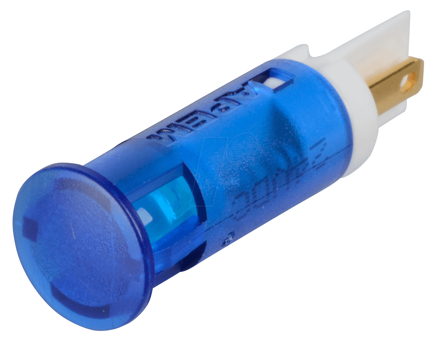 APM QS101 B24 - LED-Signalleuchte, blau, 24 V, Ø 10 mm, rund, FASTON