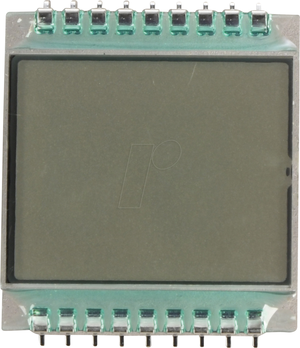 DE112TU-30/13.0 - LCD-7-Segment, 2 Digits, H:12,7mm, wide Temp