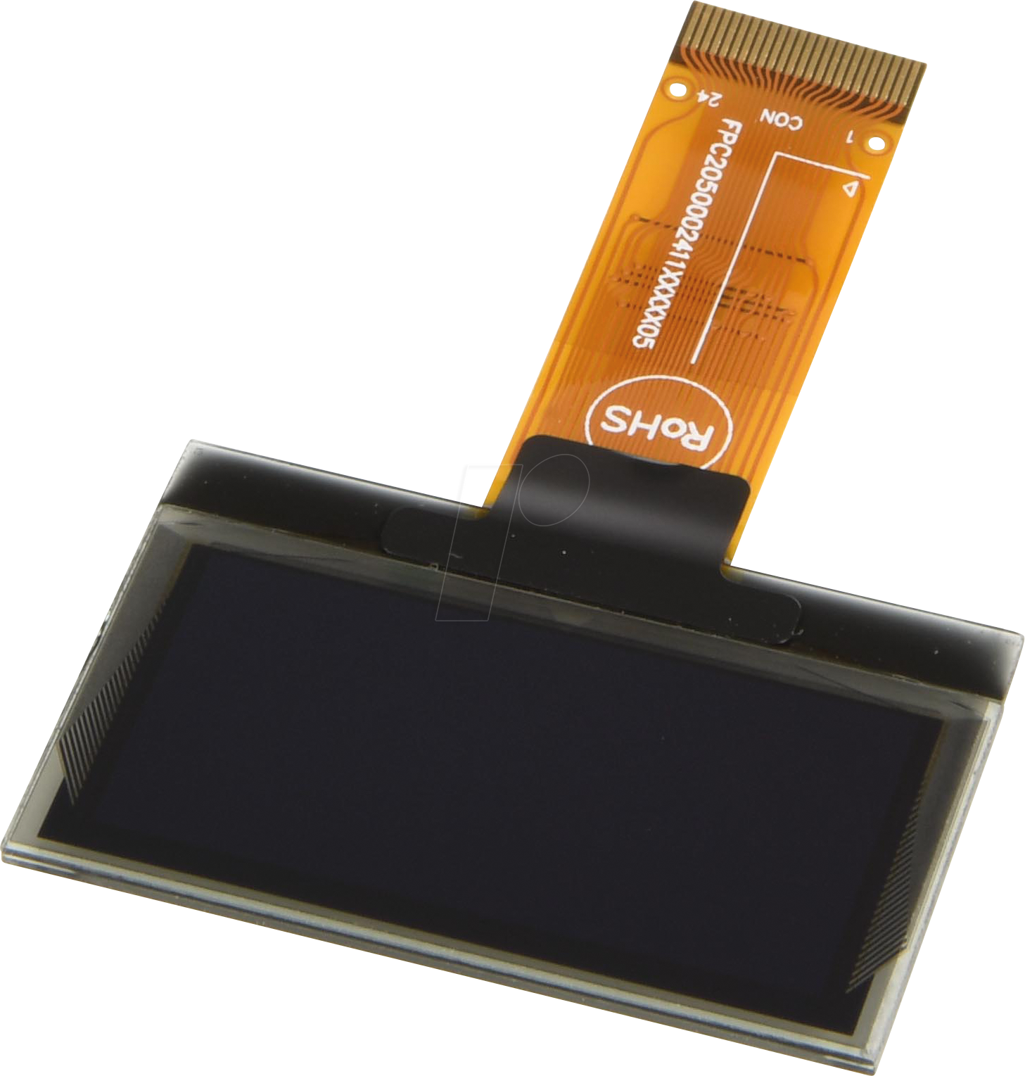DEP128064I-Y - OLED, 128x64 px, gelb/schw., 1,5inch