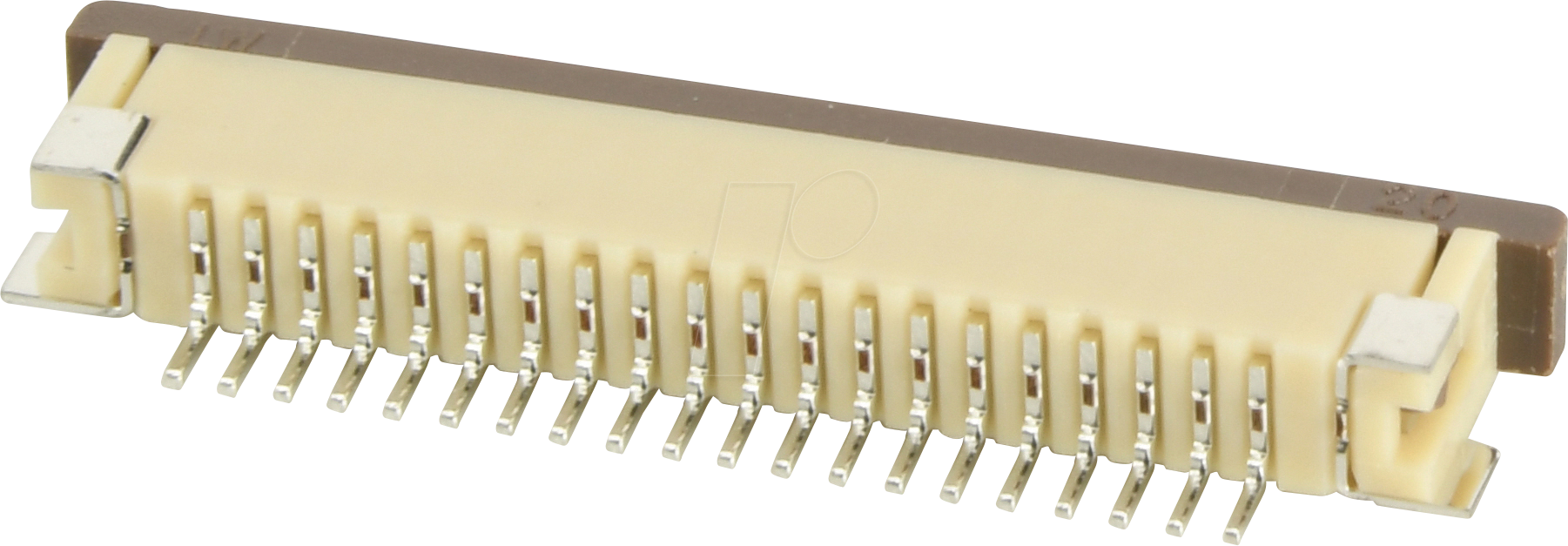 Z12-20-11110 - SMD-ZIF-Stecker 20pol RM1,0 Kont. unten