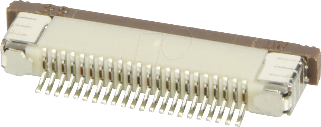 Z52-22-11110 - SMD-ZIF-Stecker 22pol RM0,5 Kont. unten