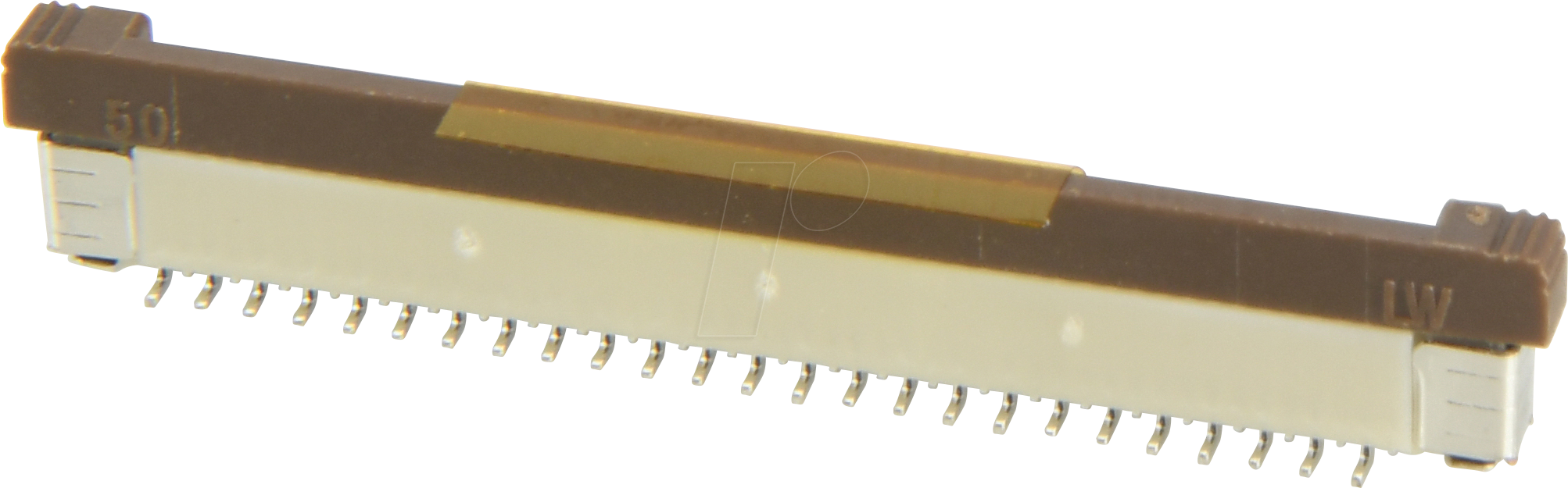 Z53-50-11110 - SMD-ZIF-Stecker 50pol RM0,5 Top Entry