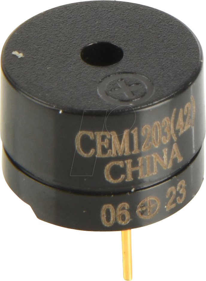 CEM-1203 - Buzzer, 95dB, 2048 Hz, 3,5 V
