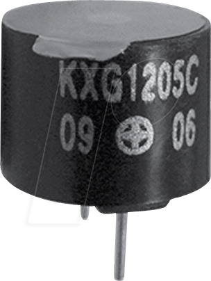KXG1205C - Indikator, 85dB, 2300 Hz, 5 V