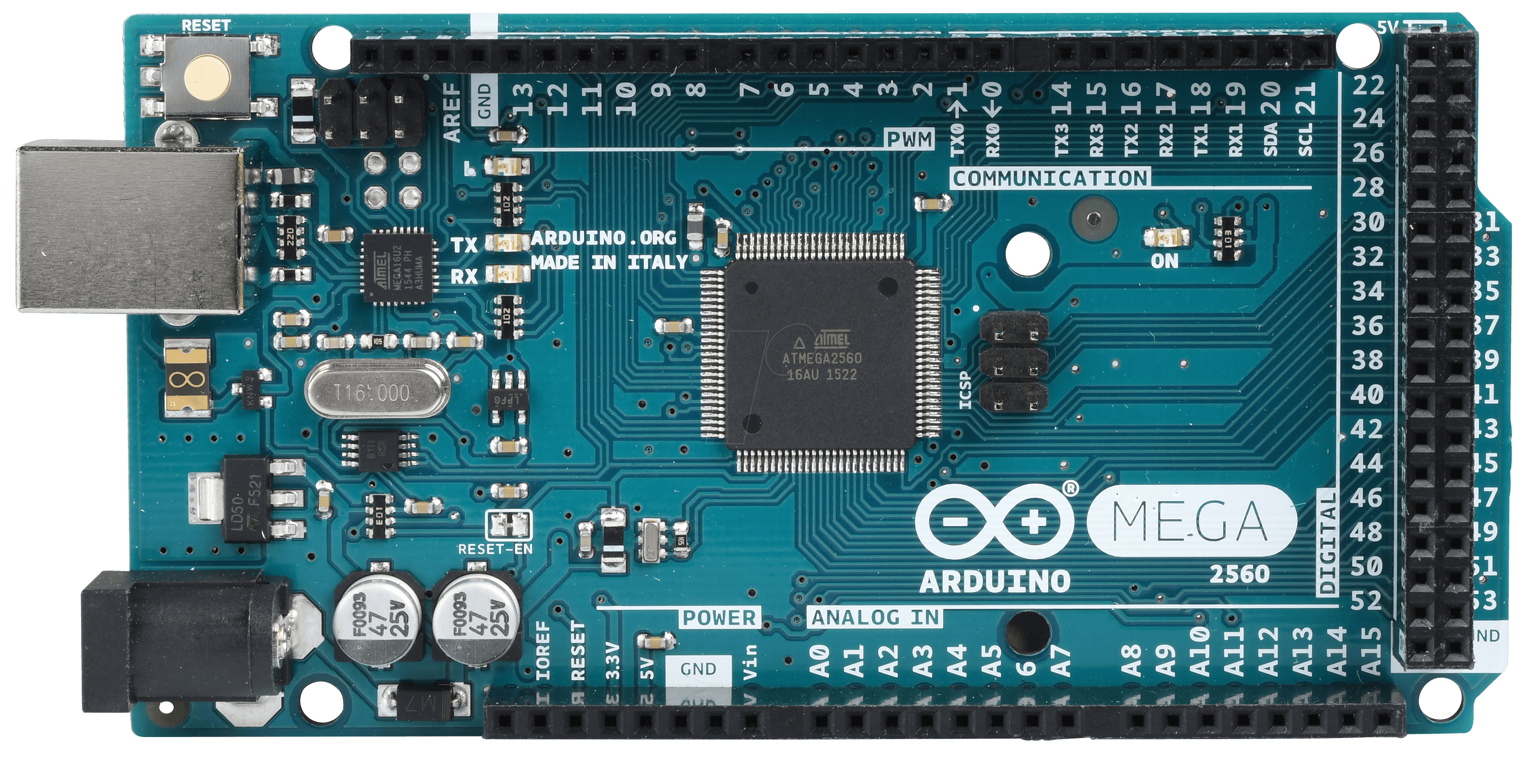 arduino mega 2560 rev3 pinout