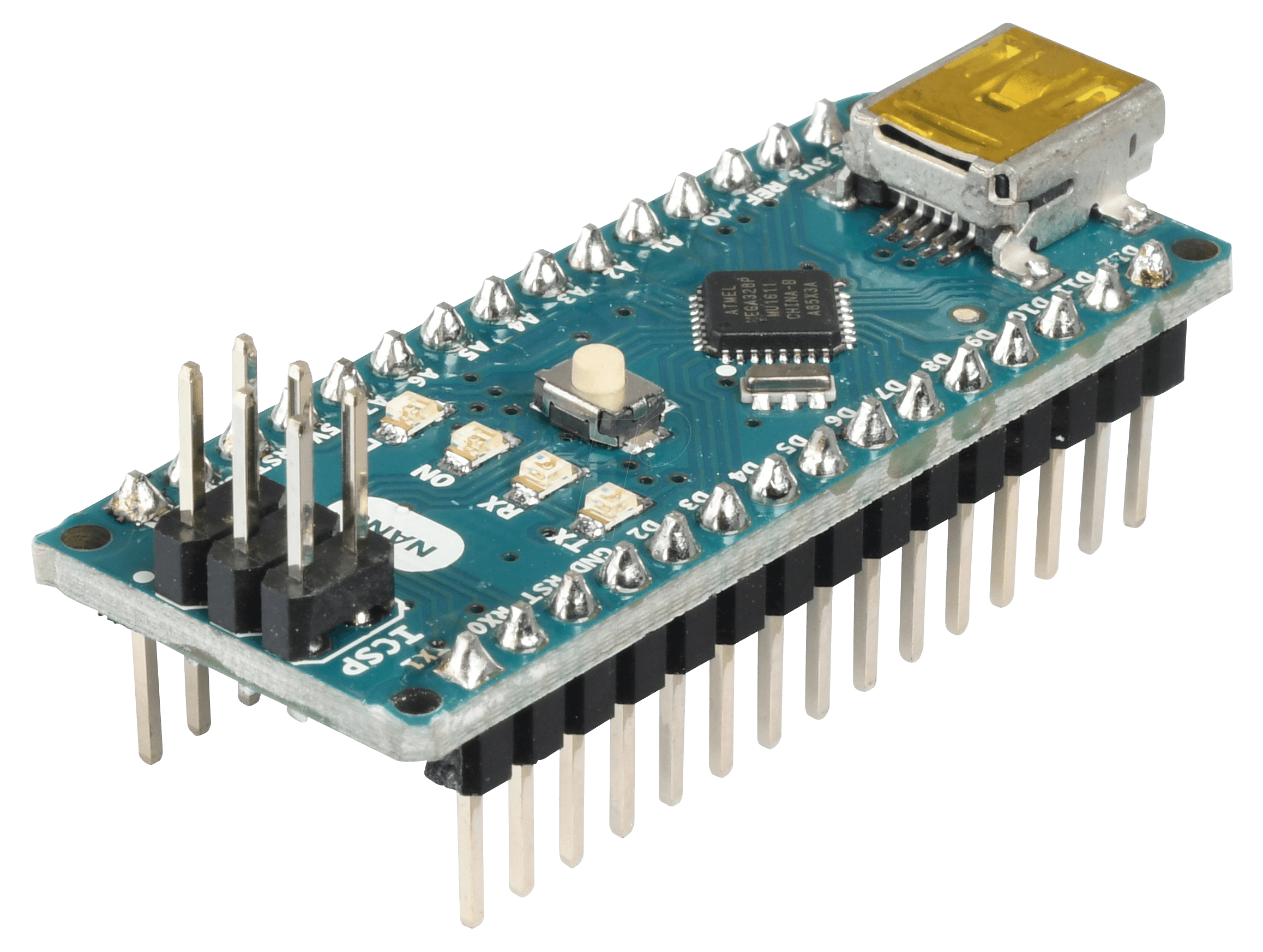 Arduino Nano Arduino Nano V3 3 Atmega328 Mini Usb At Reichelt Elektronik